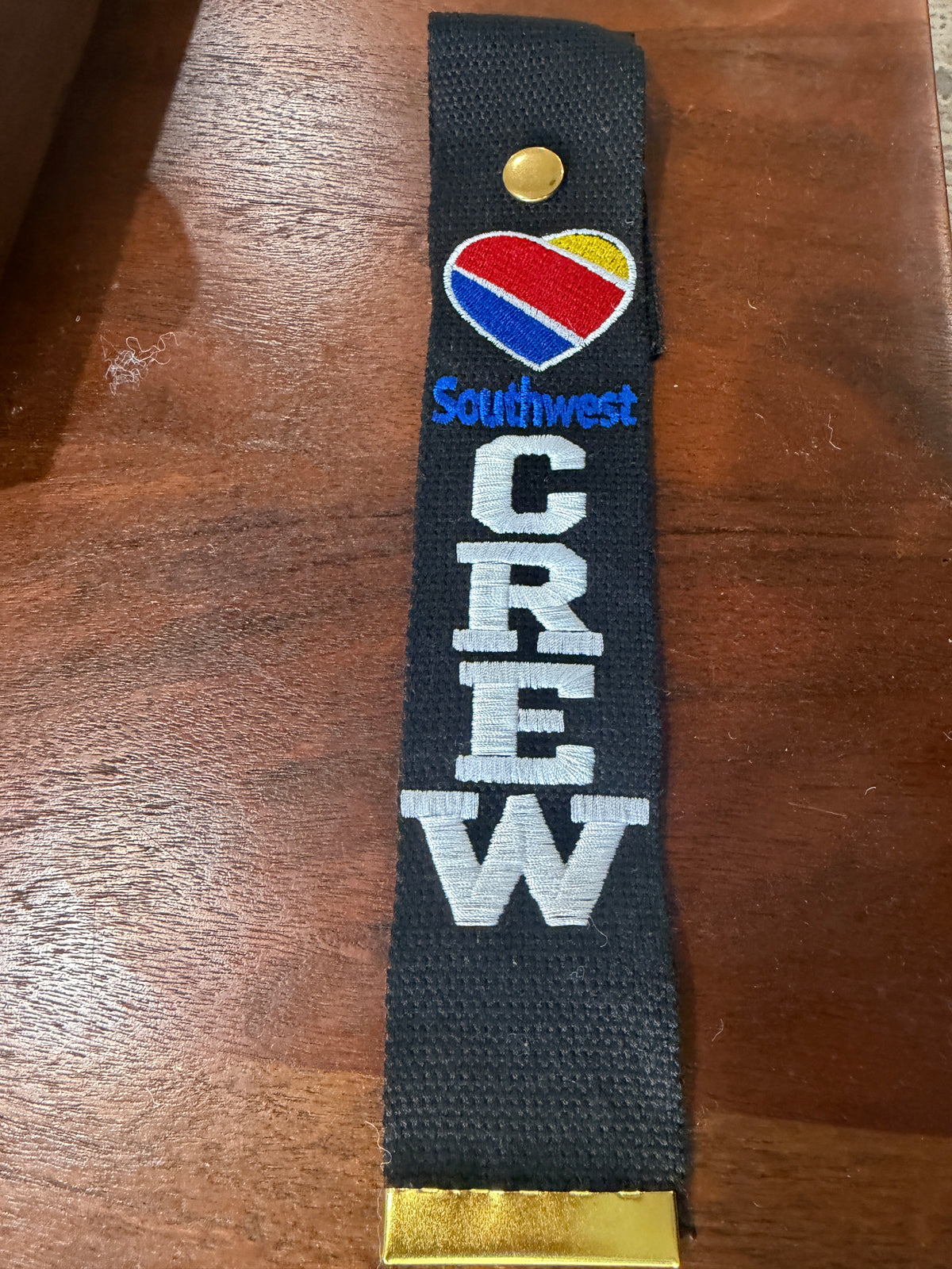 Luv Boat Crew bag tag