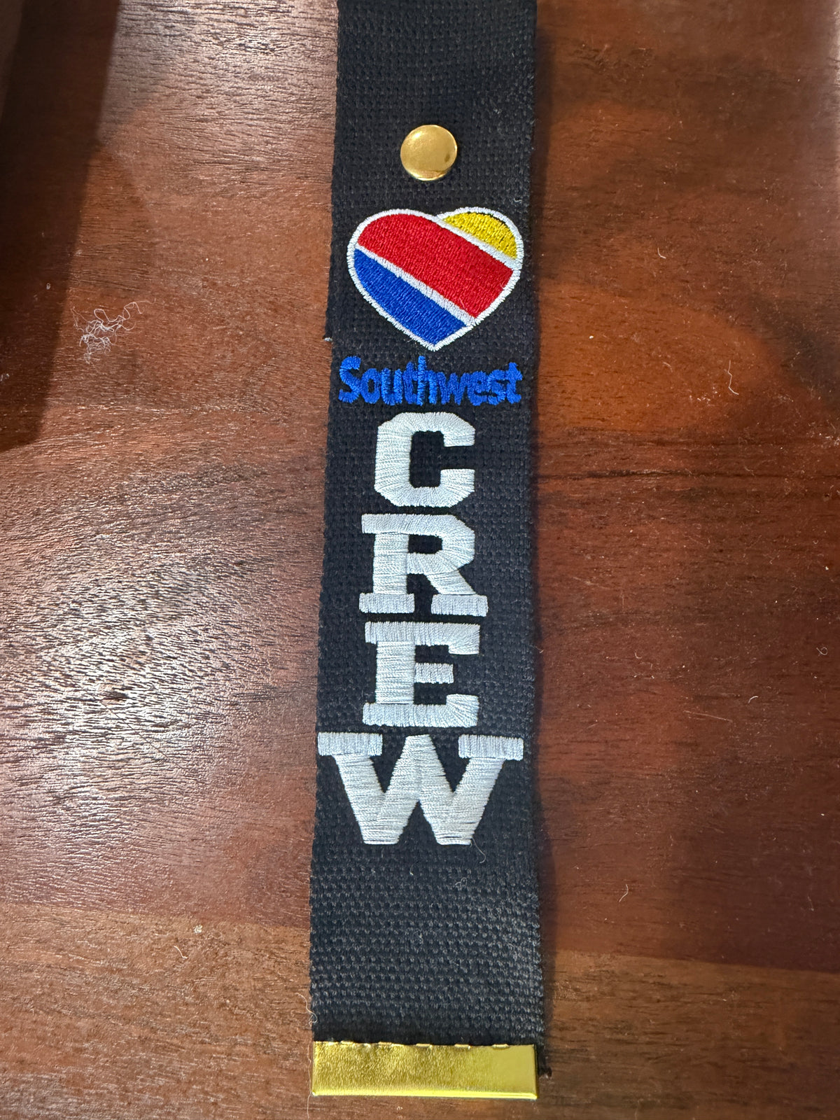 Luv Boat Crew bag tag